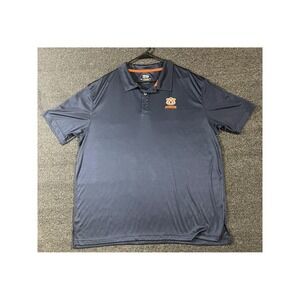 Auburn Tigers Mens XXL Navy Blue Performance Polo Shirt NCAA